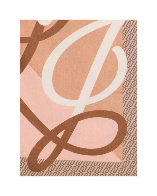 Liu Jo Brown Silk Scarves