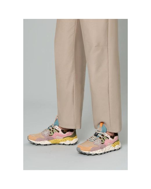 Flower Mountain Pink Sneakers