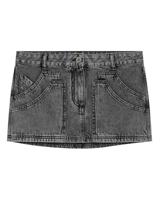 The Attico Gray Mini drop2 rock