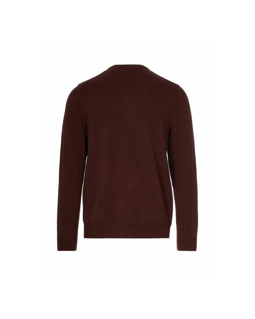 Mc2 Saint Barth Purple Round-Neck Knitwear for men