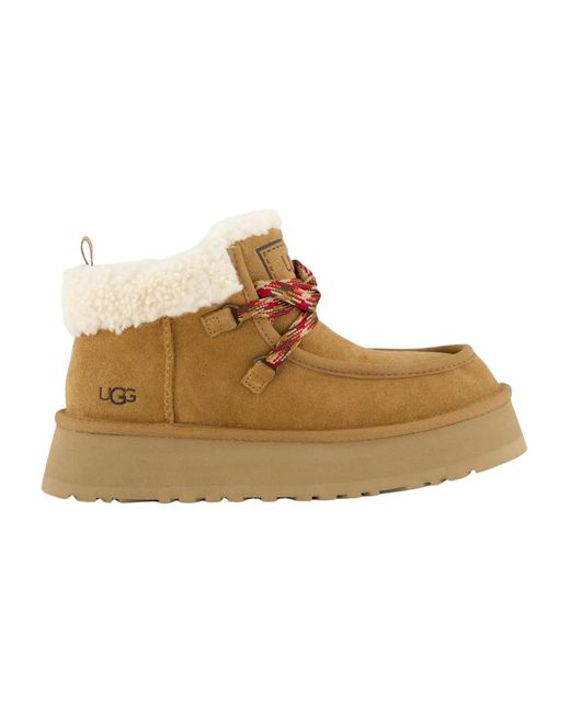 Ugg Schoenen ,Cabin Cuff Chestnut Winterlaarzen in het Brown