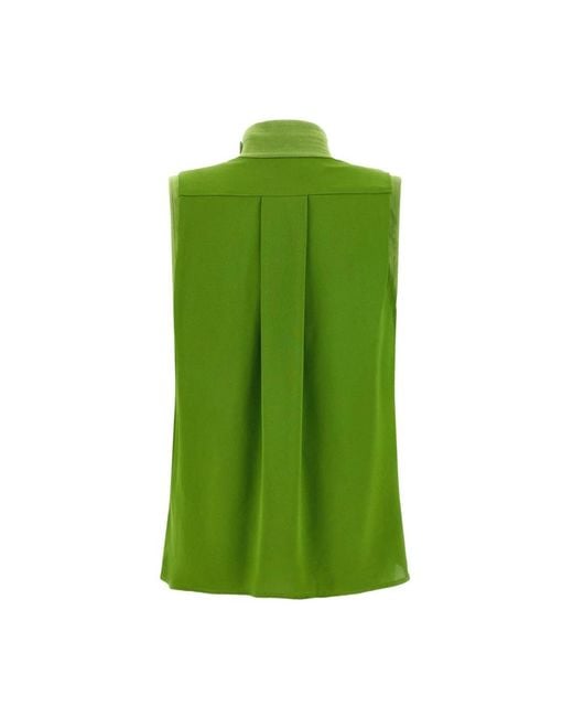 Elisabetta Franchi Green Blouses