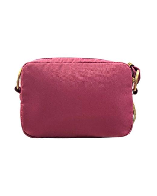 Custodia fotocamera in nylon fucsia per donna di Borbonese in Purple