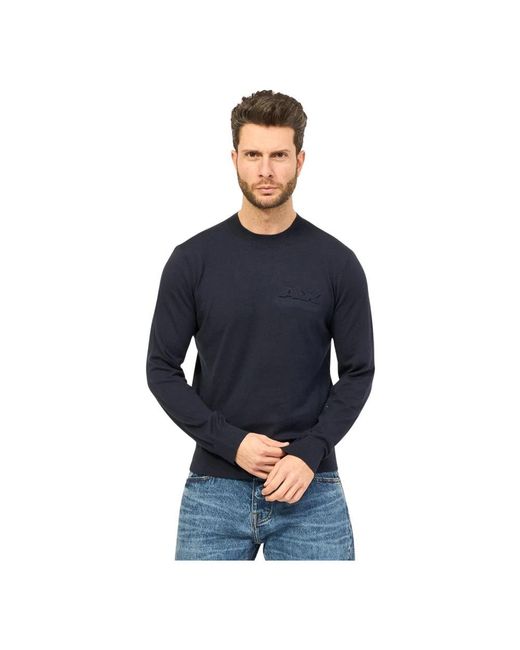 Armani Exchange Blue Sweatshirts for men