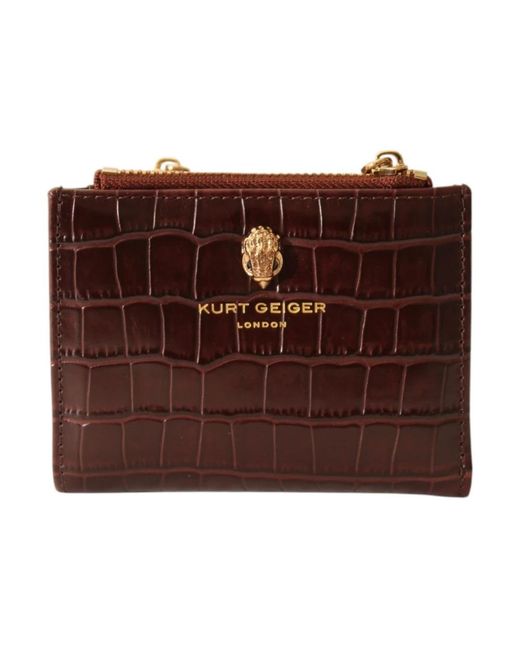 Wallets & Cardholders di Kurt Geiger in Brown