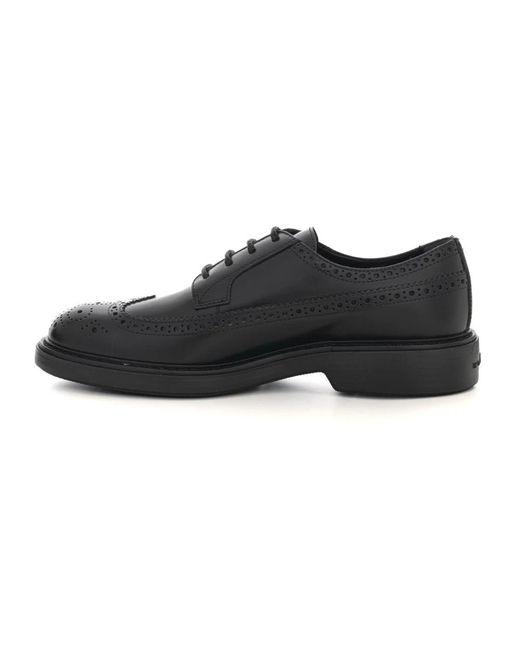 Hogan Black Dress Shoes for men