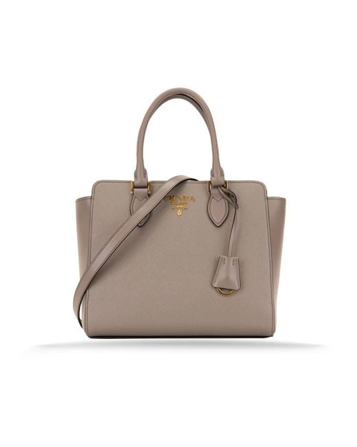 Prada Brown Shopping Bags