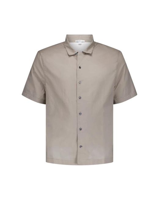 James Perse Double Layer Shirt in het Gray voor heren
