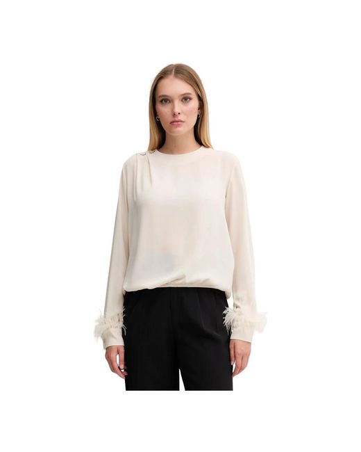 GAUDI Blouse in het White