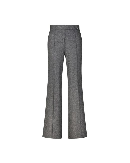 Cambio Broeken ,Grijs ,Polyester Wide Broeken in het Gray