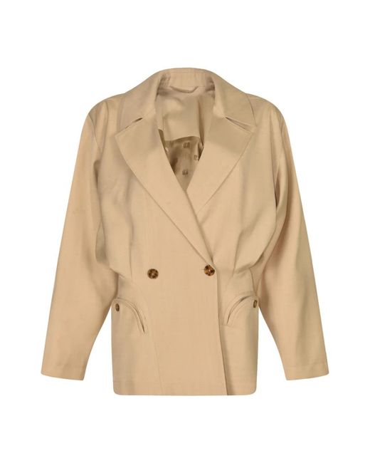 Blazé Milano Jassen ,Wit ,Witte Jassen Voor Een Stijlvolle Look in het Natural