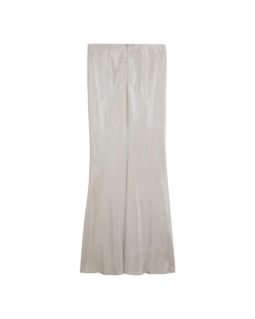 Max Mara Maxi Skirts in het Gray