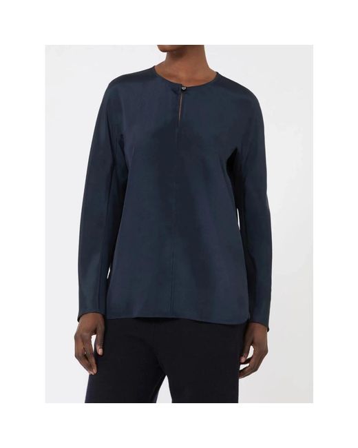Max Mara Blue Blouses