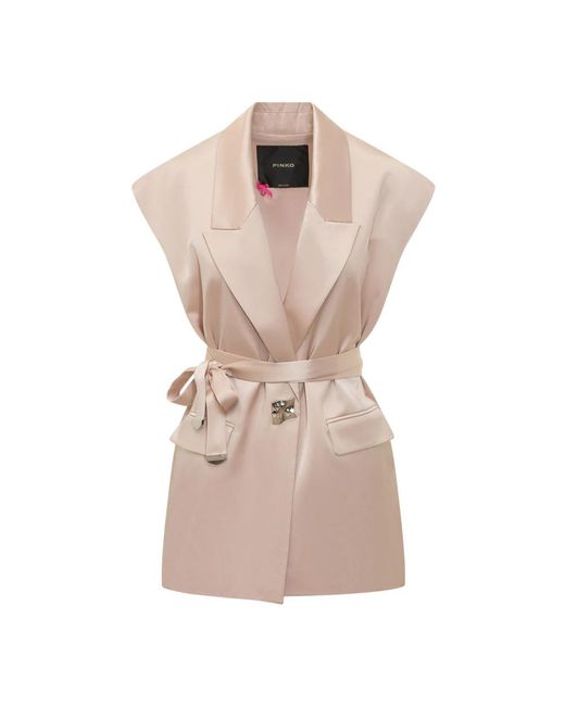 Pinko Pink Waistcoats