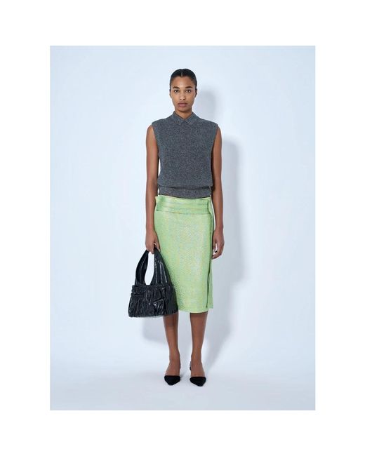 Marni Blue Round-Neck Knitwear