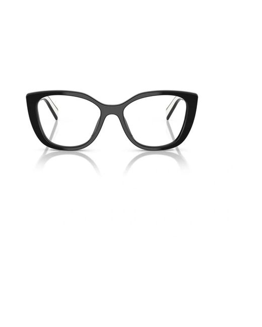 Glasses Prada de color Black