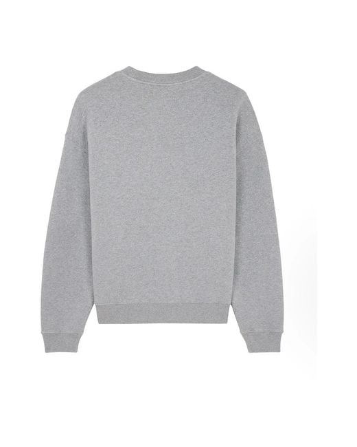 Maison Kitsuné Gray Sweatshirts for men