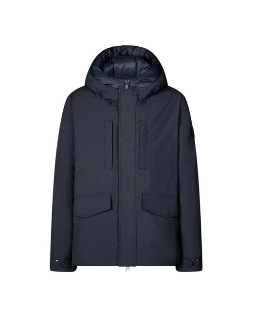 Save The Duck Jassen ,Blauw ,Katoen Enzo Parka in het Blue voor heren
