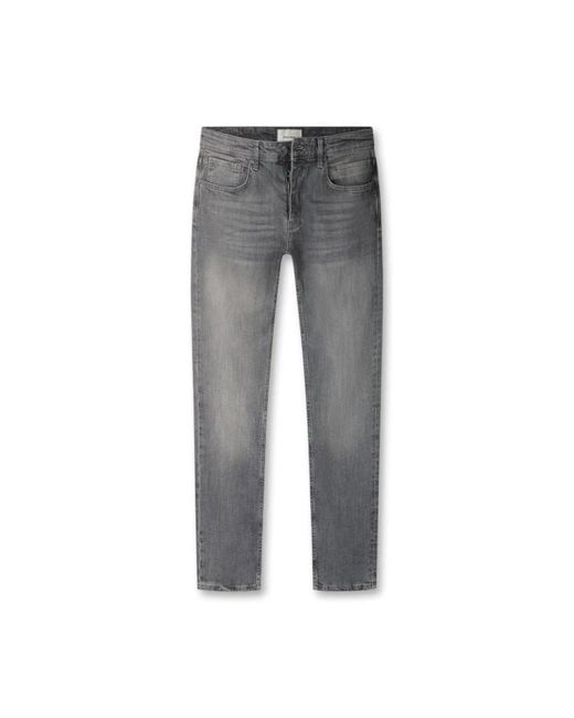 Pure Path Gray Slim Fit Jeans for men