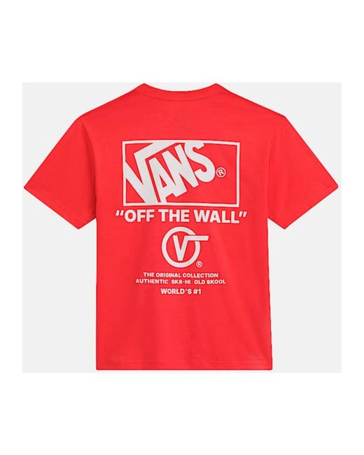 Vans Red T-Shirts for men