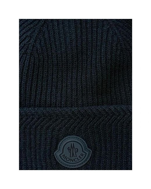 Beanies di Moncler in Blue da Uomo