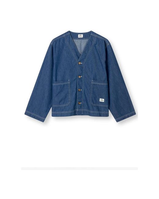 Jackets > denim jackets Mads Nørgaard en coloris Blue