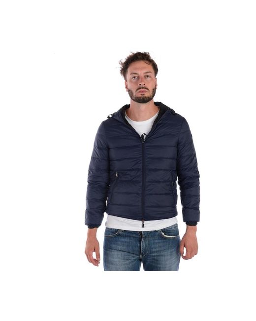 Emporio Armani Men's Blue Winter Jackets
