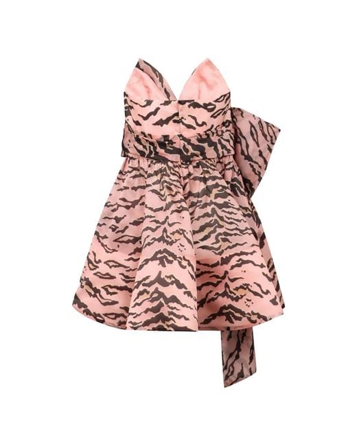 Zimmermann Pink Matchmaker Silk Mini Dress