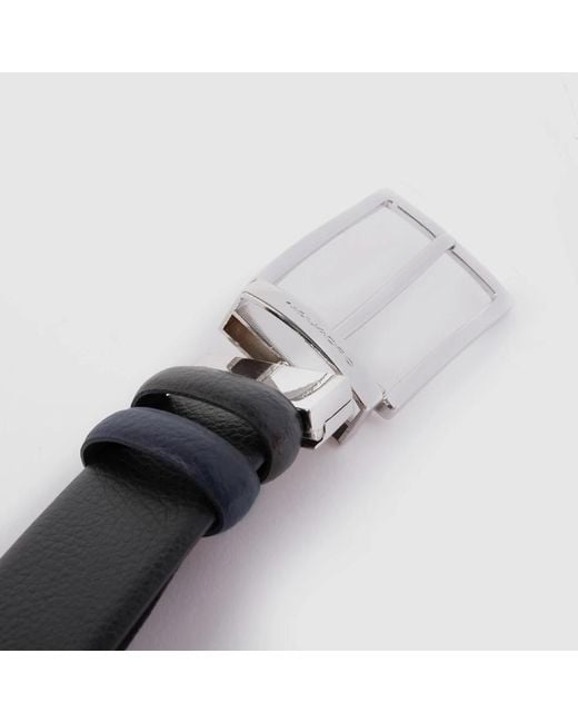 Piquadro Black Belts for men