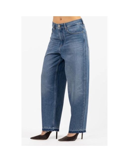 Pinko Loose-Fit Jeans in het Blue