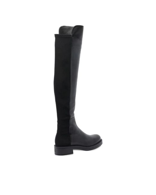 Stuart Weitzman Zwarte Enkellaarzen Voor Vrouwen in het Black