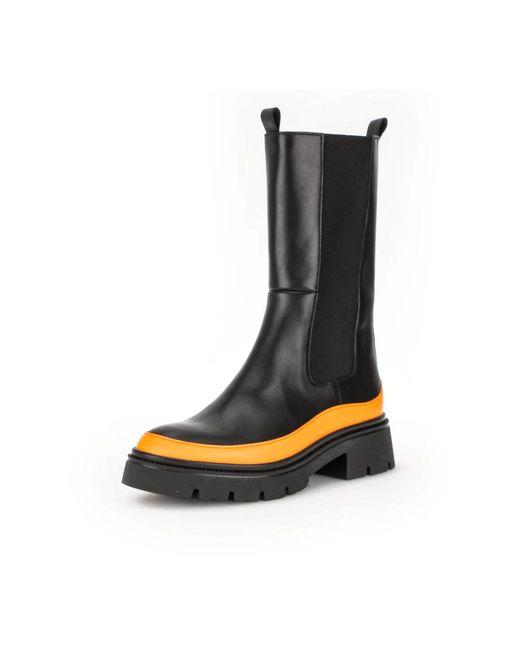 Gabor Black Chelsea Boots