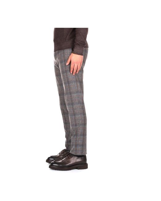 Chino di Incotex in Gray da Uomo