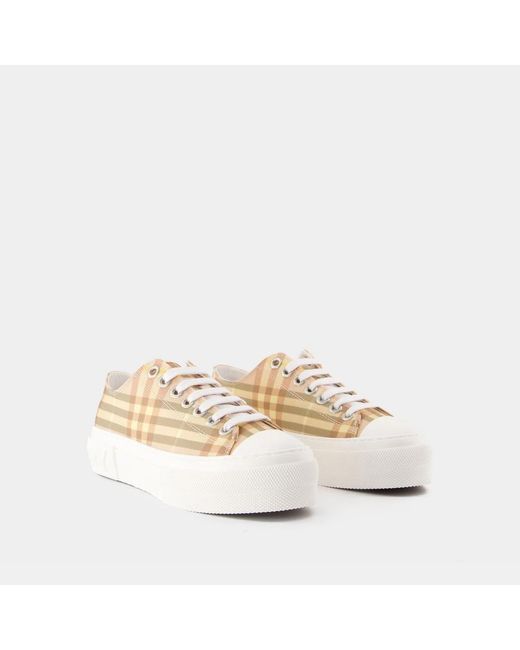 Burberry Natural Lf Jack Low Sneakers