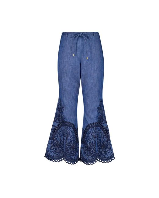 Zimmermann Wide Jeans in het Blue