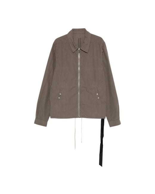 Rick Owens Brown Light Jackets for men