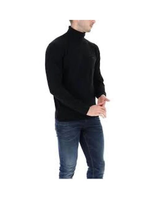 Turtlenecks Lacoste de hombre de color Black