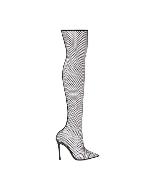 Gianvito Rossi Over-Knee Boots in het Gray