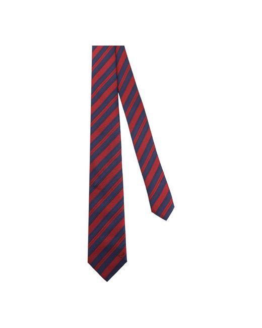 Ties Dior pour homme en coloris Red