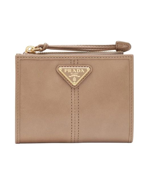 Prada Natural Wallets & Cardholders