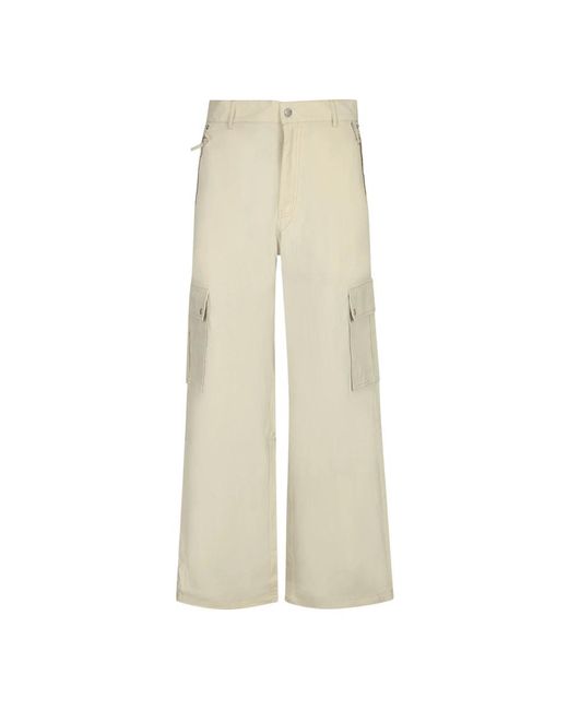 Carrera Broeken ,Wijde Broek in het Natural voor heren