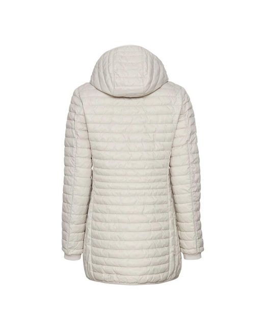 Camel Active Gray Recycelte Polyamid Steppjacke