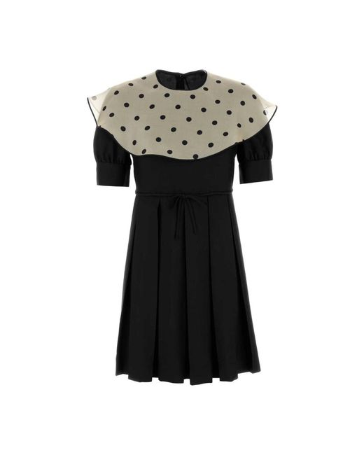 Valentino Garavani Black Short Dresses