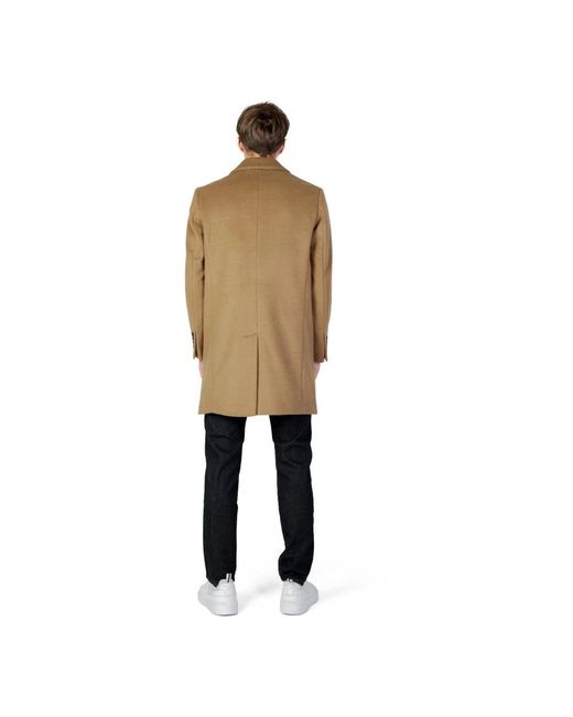 Antony Morato Natural Single-Breasted Coats for men
