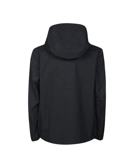 Woolrich Jassen ,Blauw ,Pacific Two-Layer Lichtgewicht Jas in het Black voor heren