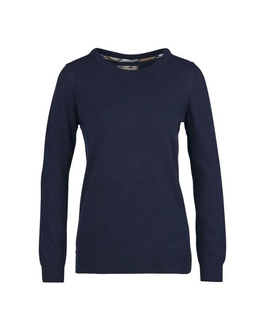 Barbour Blue Round-Neck Knitwear