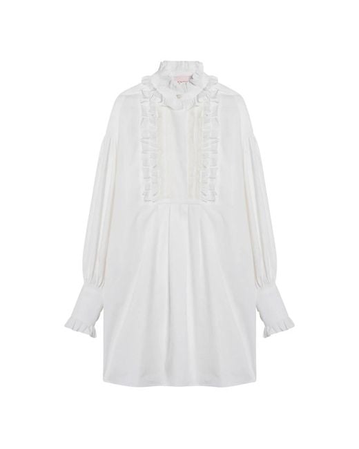 Valentino Garavani White Short Dresses