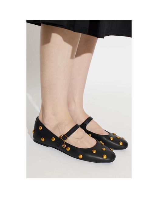 Michael Kors Black Ballerina Shoes