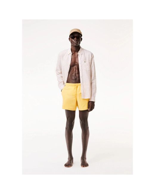Lacoste Yellow Beachwear for men