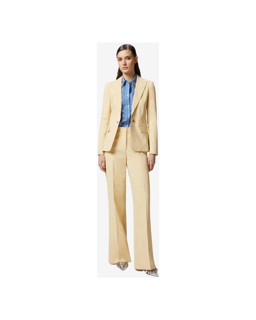 Pinko Natural Wide Trousers